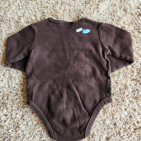Hurley Baby Onesie in Brown - Picture 4 of 5